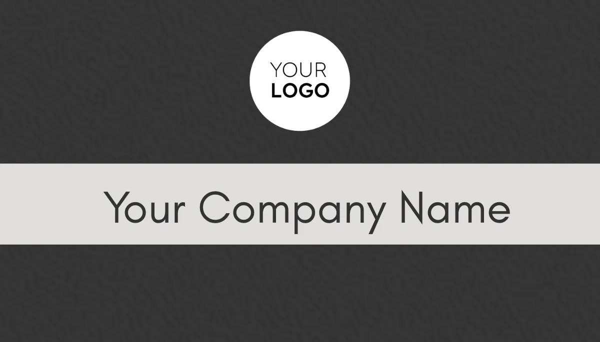 Free Simple Business Card Template to Edit Online