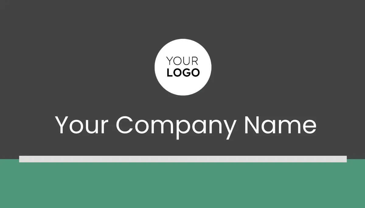 Free Personal Business Card Template to Edit Online