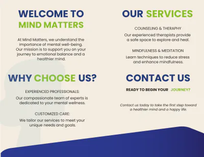 Free Brochure Template to Edit Online