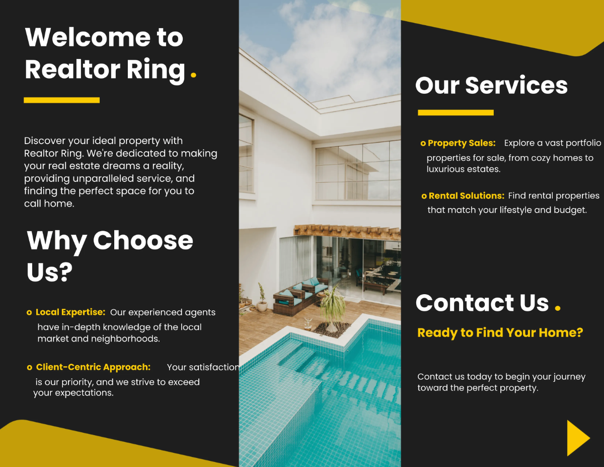 Free Printable Brochure Template to Edit Online