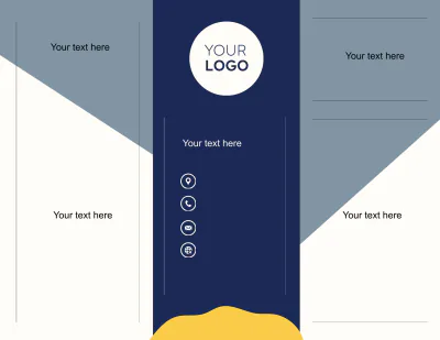Free Blank Trifold Template to Edit Online