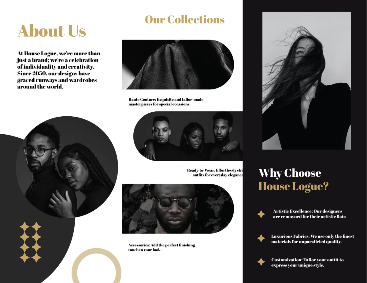 Free Modern Trifold Template to Edit Online