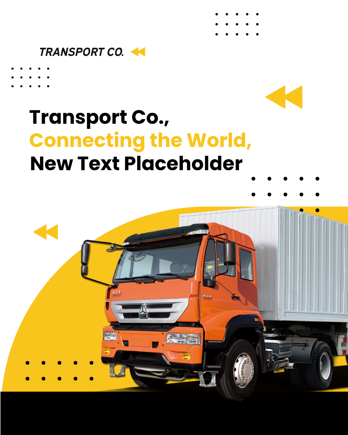Transport and Logistics X Post Template