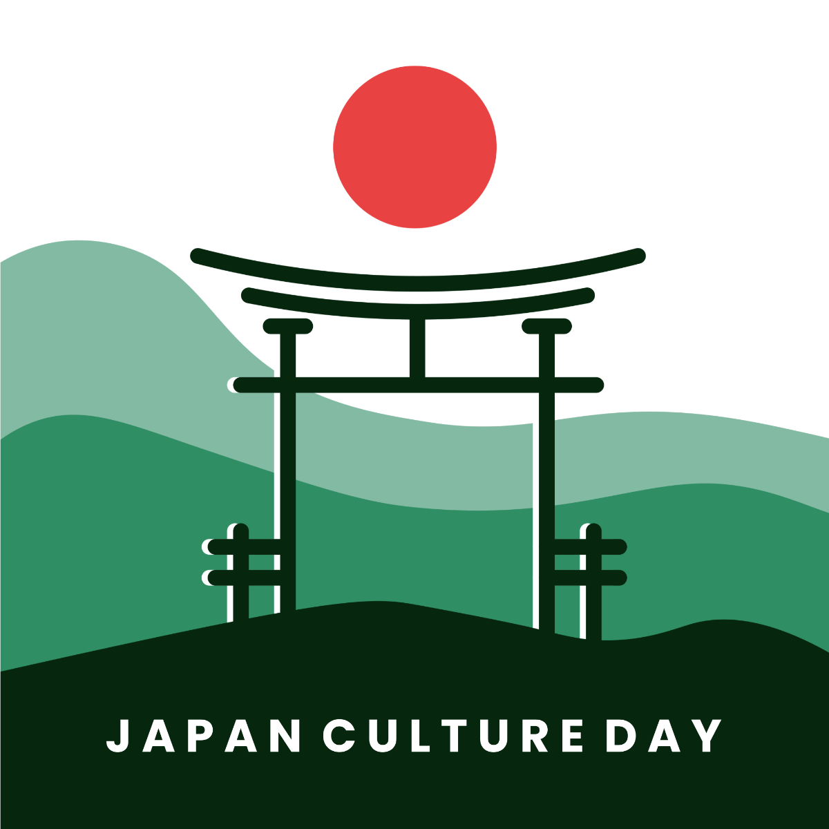 Japan Culture Day Instagram Post Template