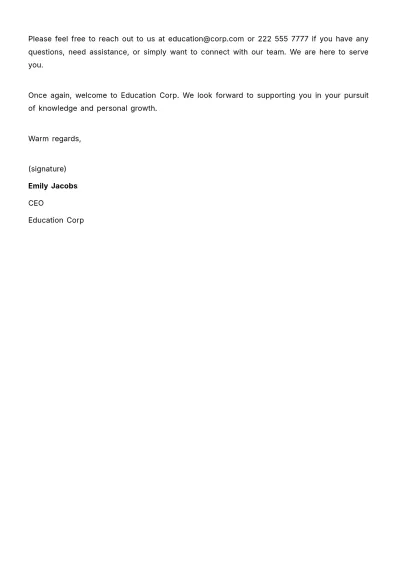 Free Tertiary Education Letterhead Template to Edit Online