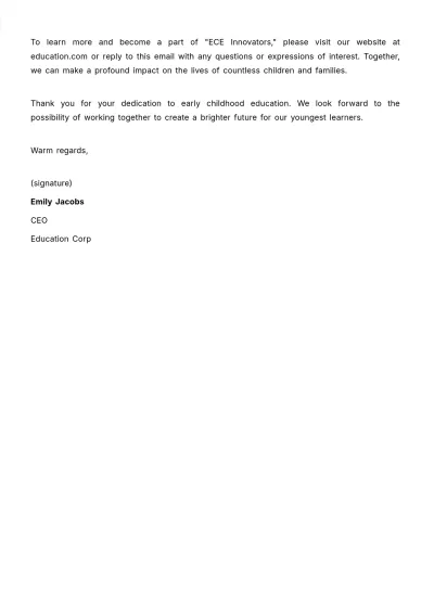 Free Early Childhood Education Letterhead Template to Edit Online