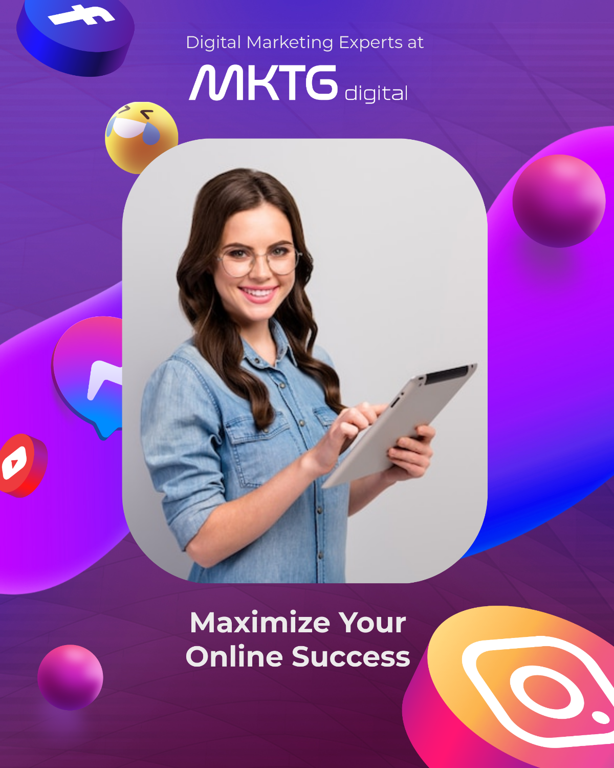 Free Digital Marketing Agency X Post Template