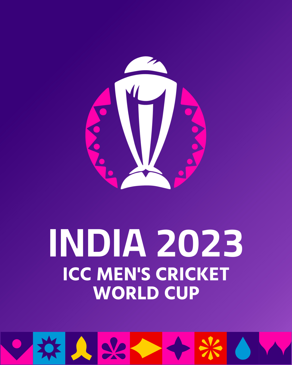 Free 2023 ICC Men's Cricket World Cup Facebook Post Template