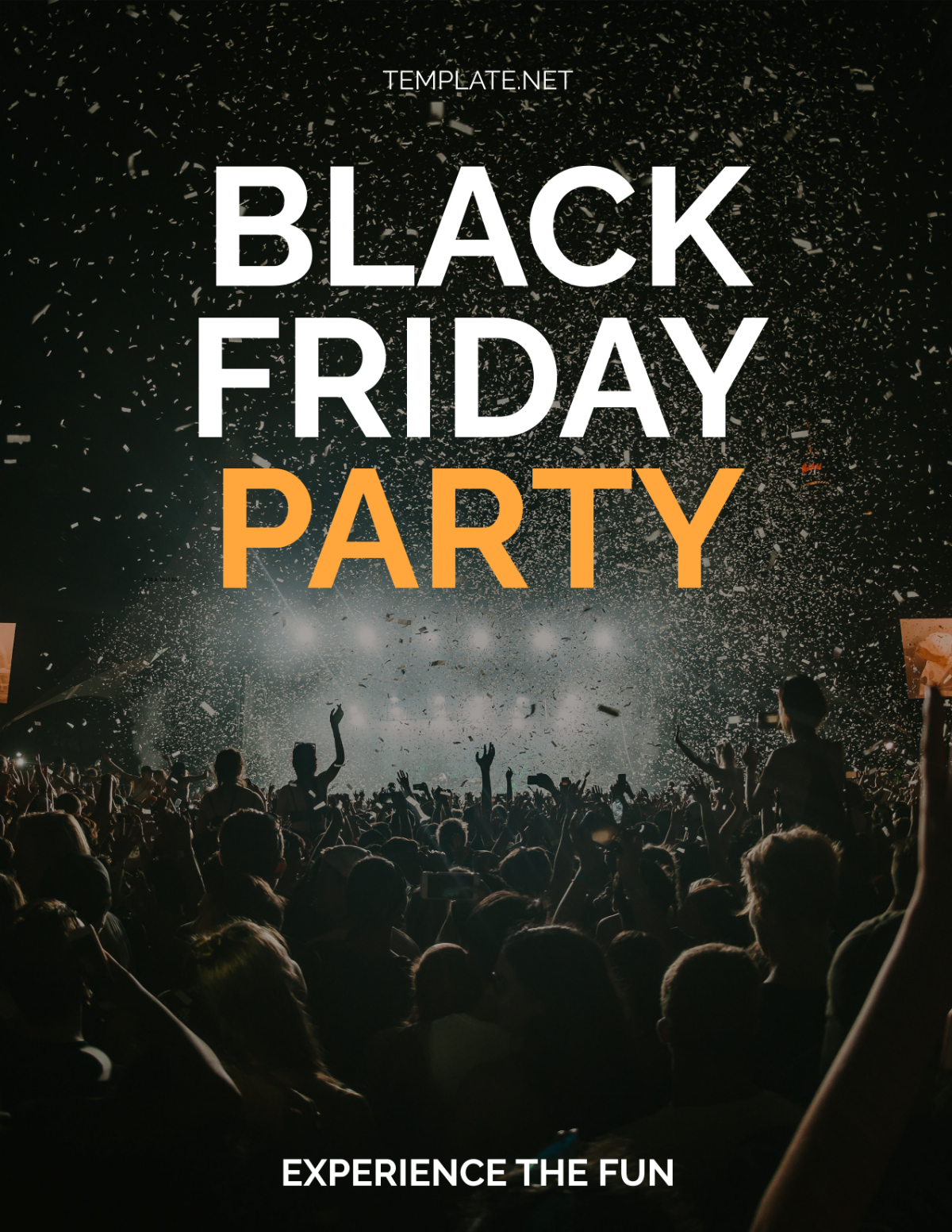 Black Friday Party Flyer Template