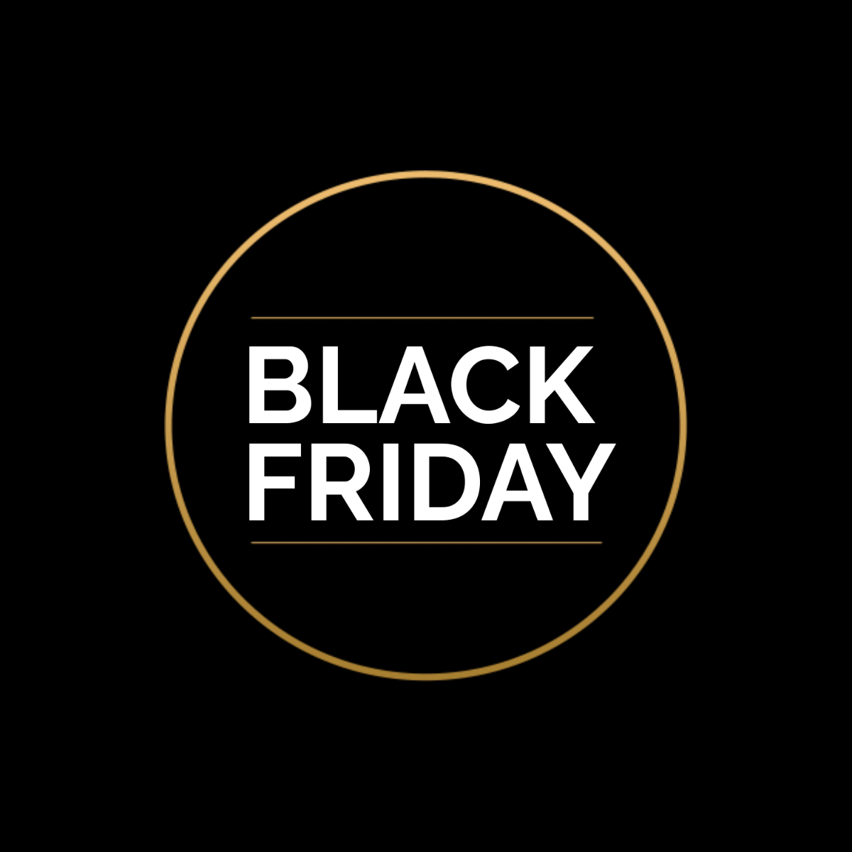 Black Friday Logo Template
