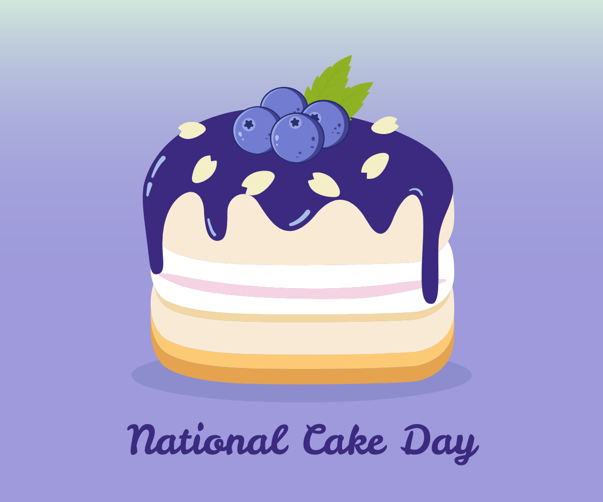 National Cake Day Ad Banner