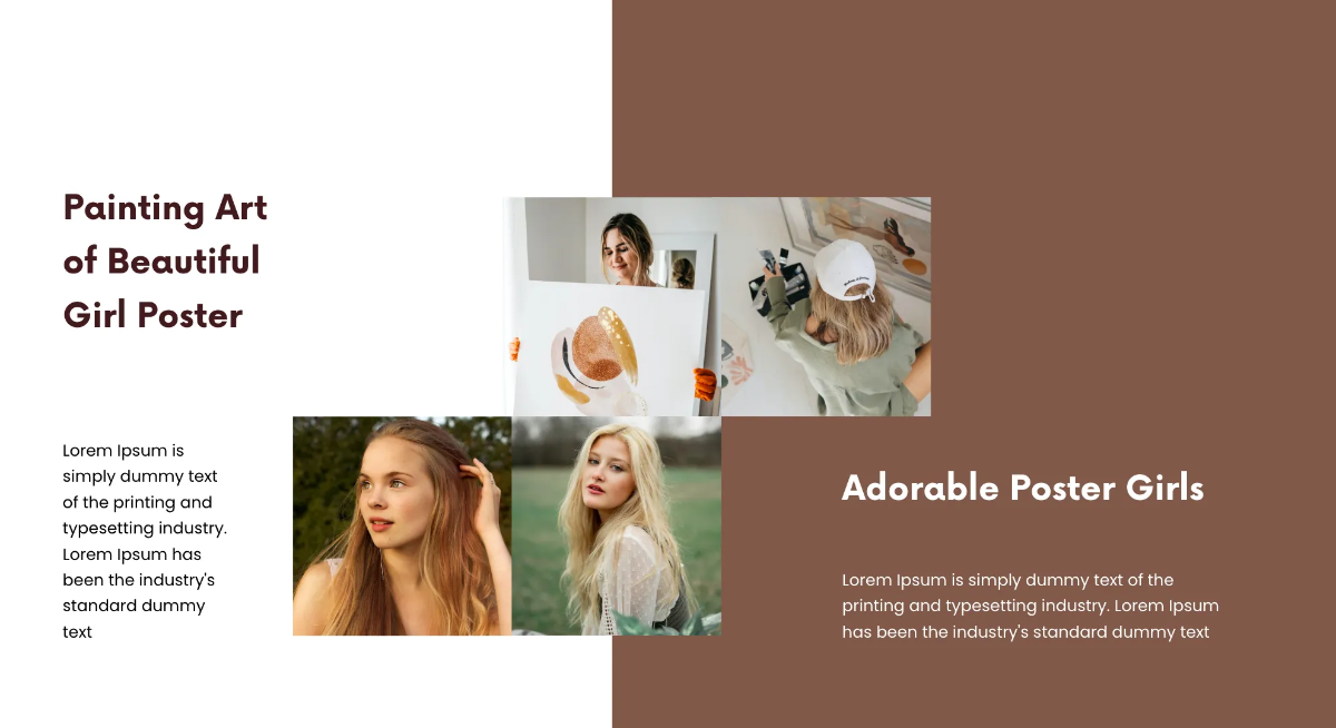 Free Poster Powerpoint Template to Edit Online