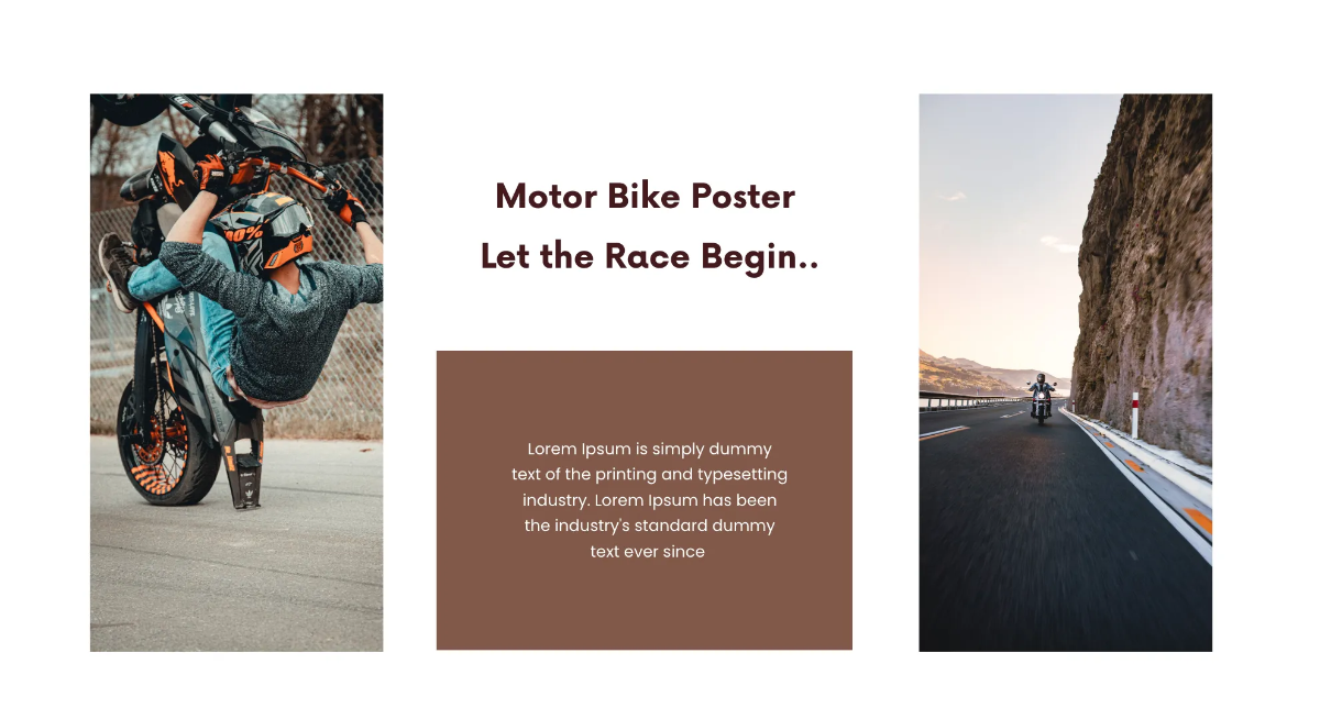 Free Poster Powerpoint Template to Edit Online