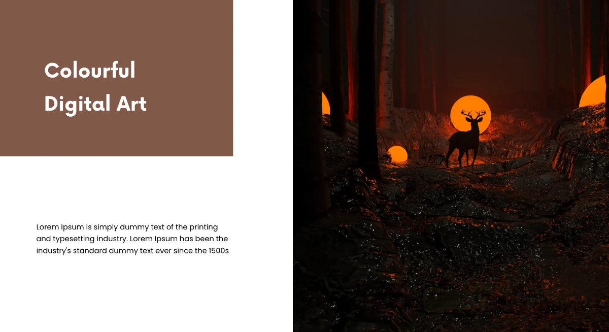 Free Poster Powerpoint Template to Edit Online