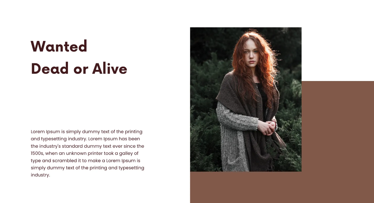 Free Poster Powerpoint Template to Edit Online