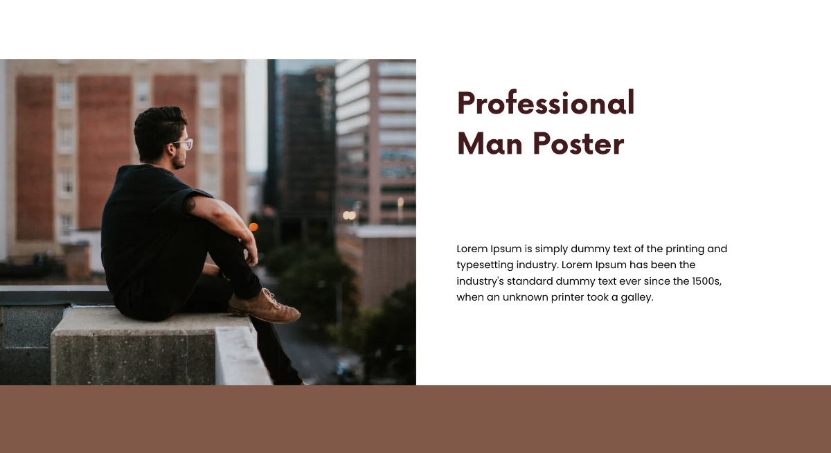 Free Poster Powerpoint Template to Edit Online