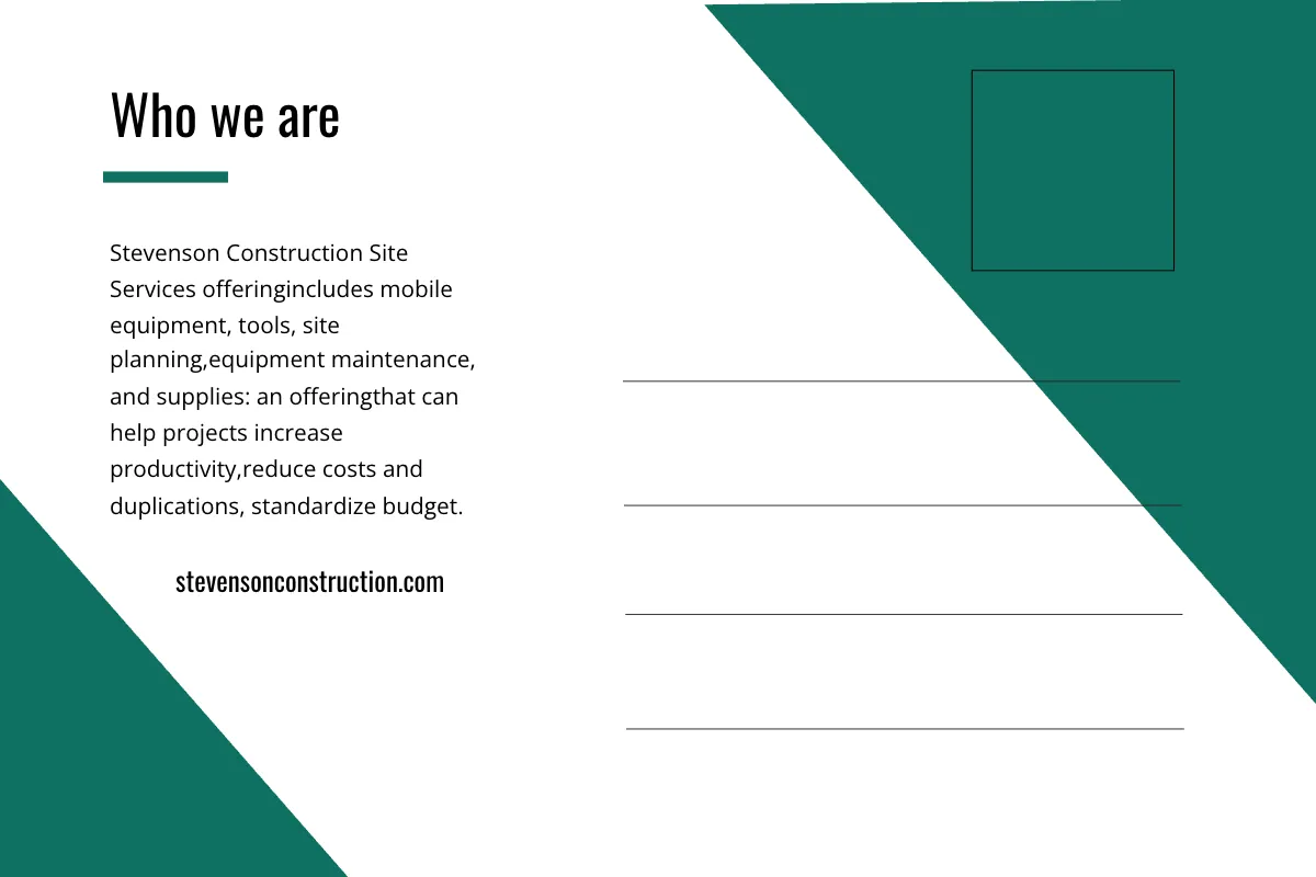 Free Civil Construction Business Postcard Template to Edit Online