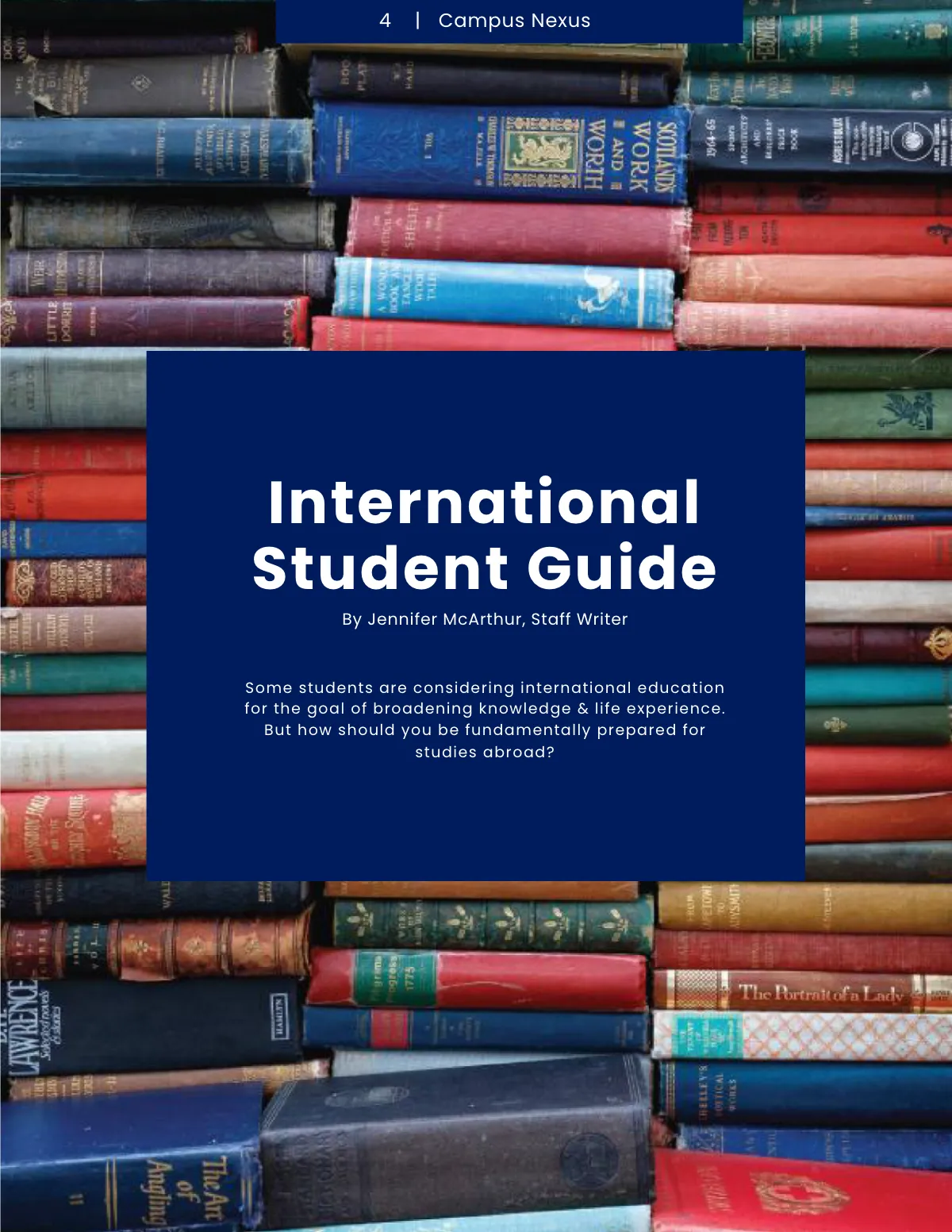 Free Educational Magazine Template to Edit Online