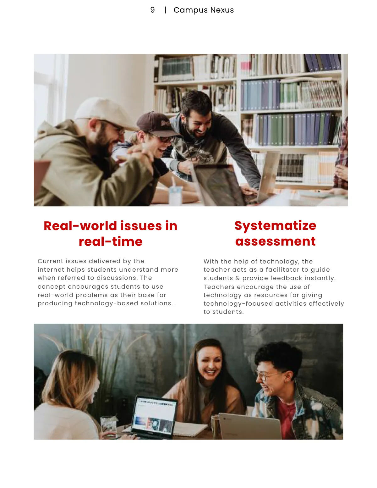 Free Educational Magazine Template to Edit Online