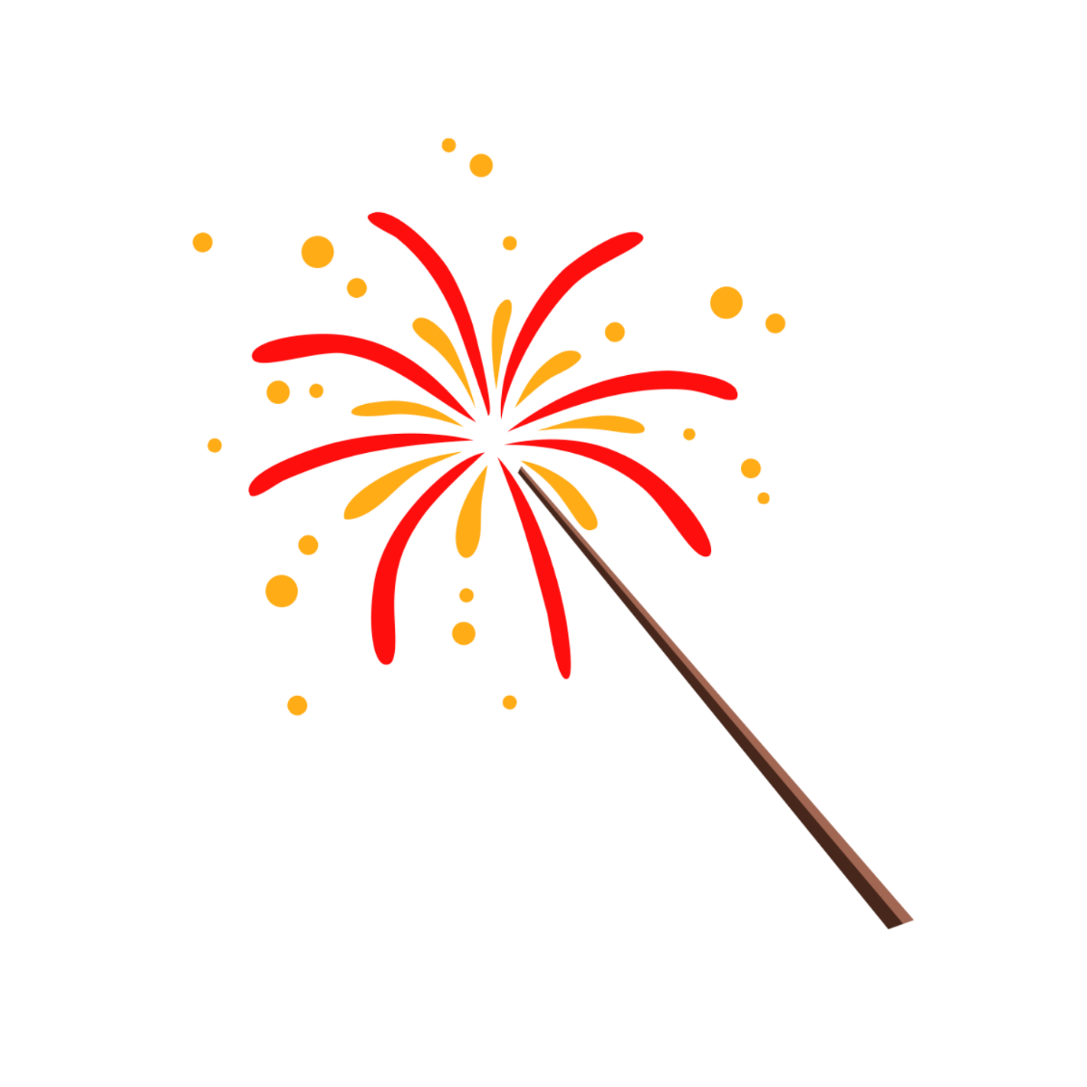 New Year Celebration Clip Art Template