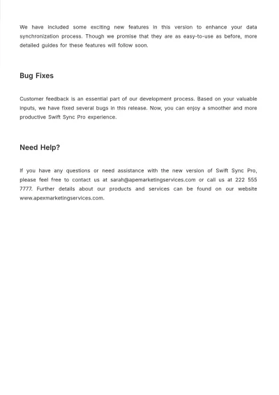Free Product Release Note Template to Edit Online