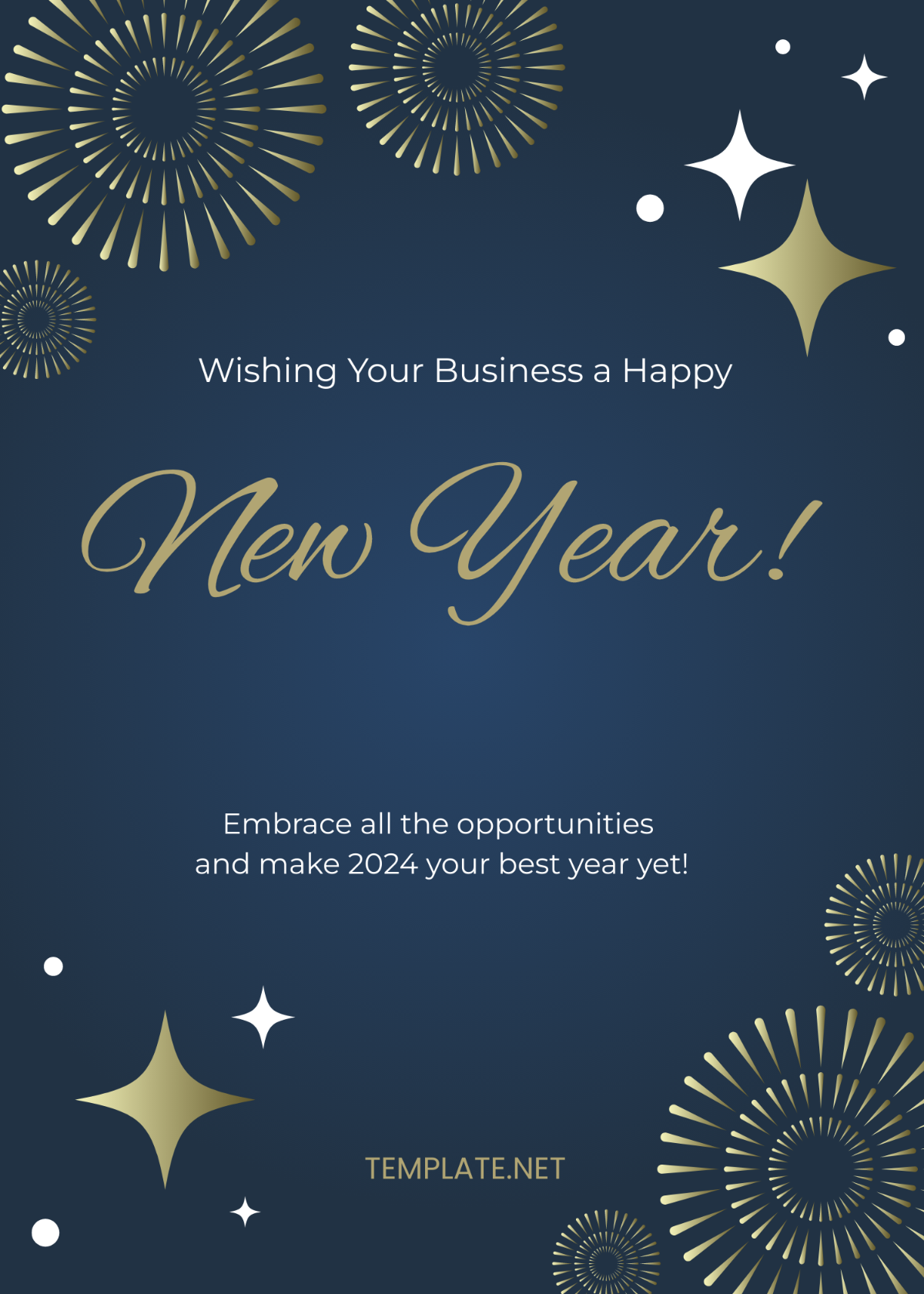 Business Happy New Year Greeting