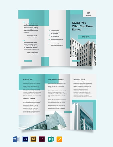 property-agentagency-tri-fold-brochure-template