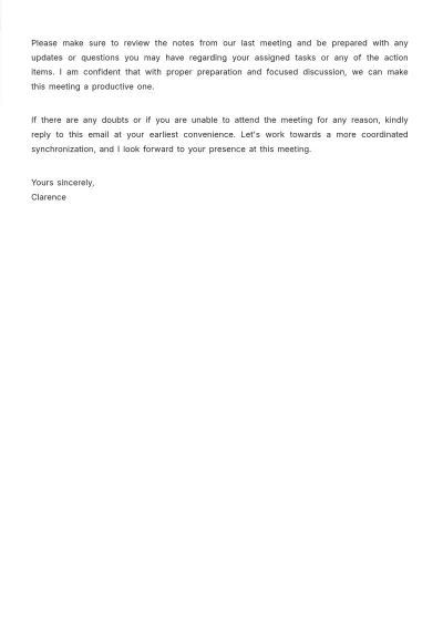 Free Appointment Follow Up Note Template to Edit Online
