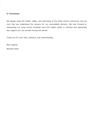 Free Excuse Note For School Sick Template to Edit Online