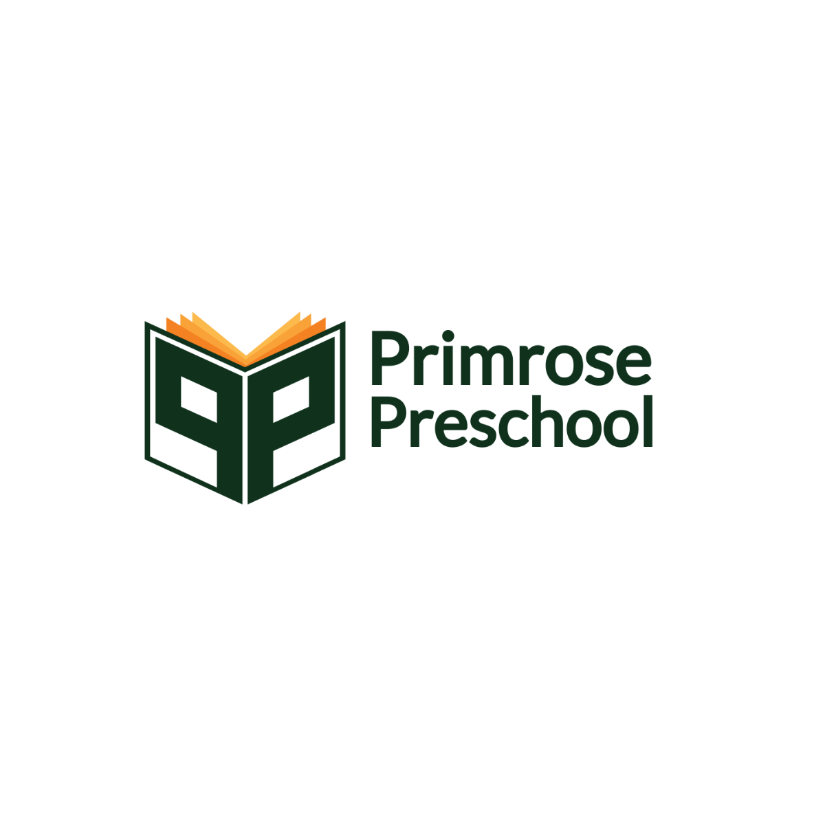 Primrose Preschool Logo Template
