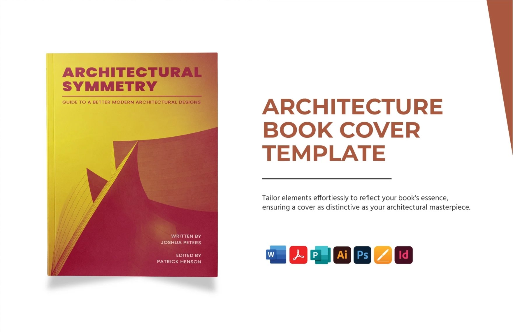 Free Architecture Book Cover Template in Word, PDF, Illustrator, PSD, Apple Pages, Publisher, InDesign
