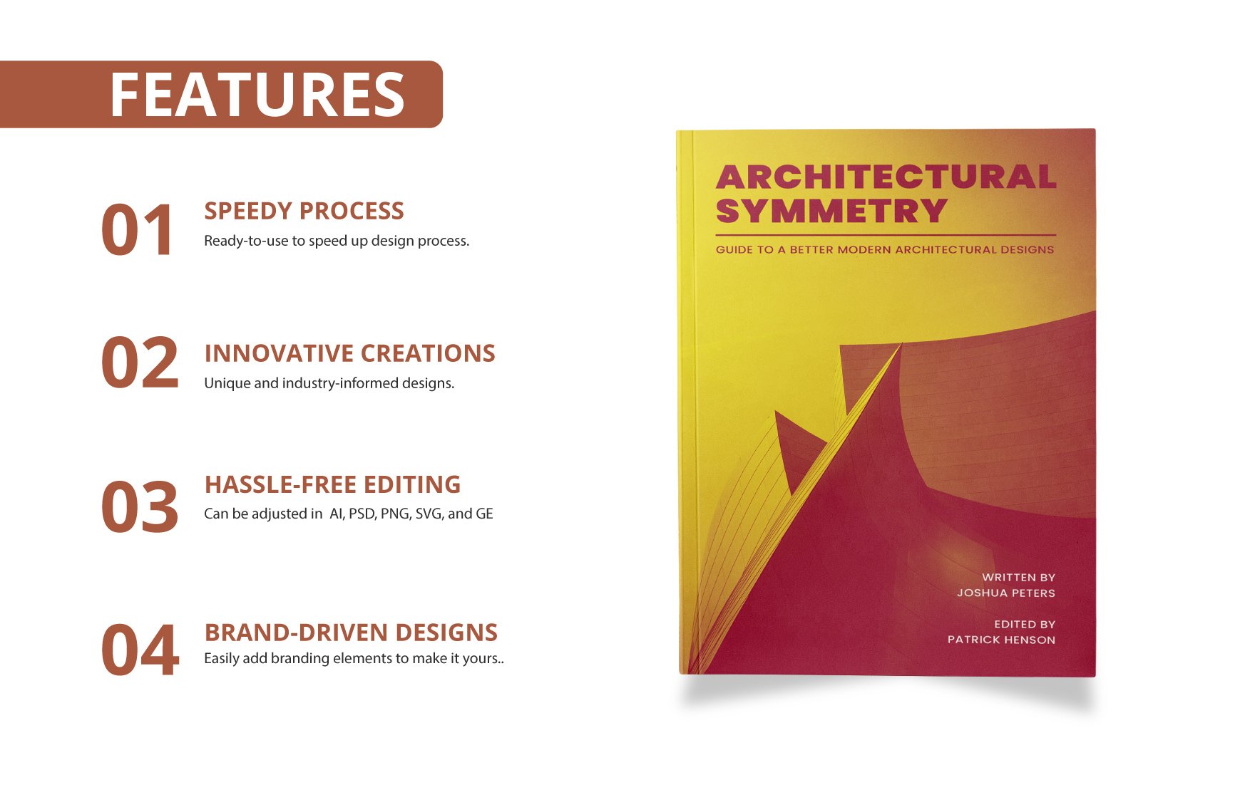 Architecture Book Cover Template