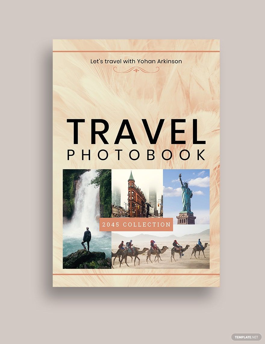 Photo Book Cover Template