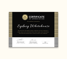 Free Certificate of Appreciation for Teacher Template in Adobe ...