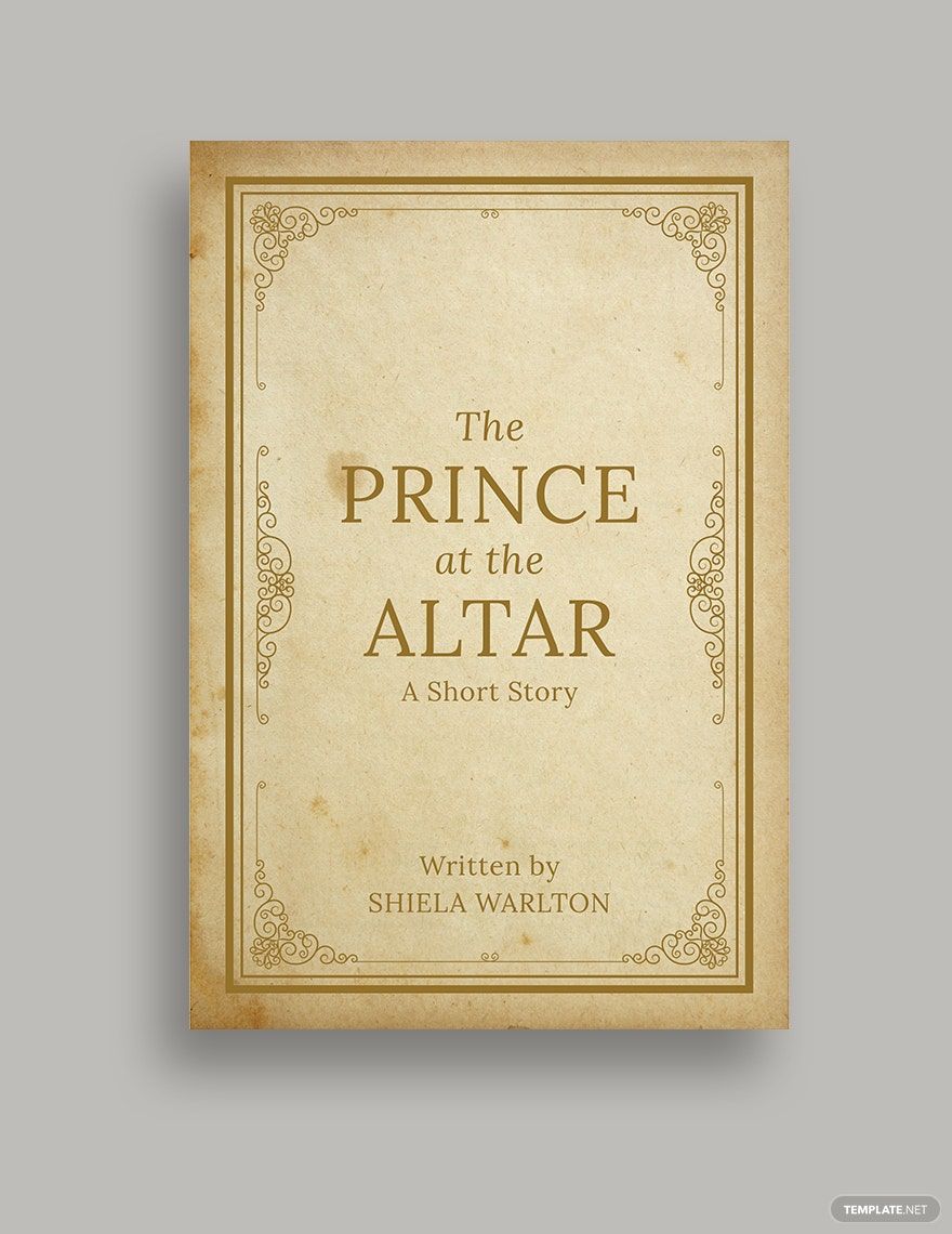 Vintage Book Cover Template in Illustrator, InDesign, Pages, Publisher, PSD, Word, Google Docs, PDF - Download | Template.net