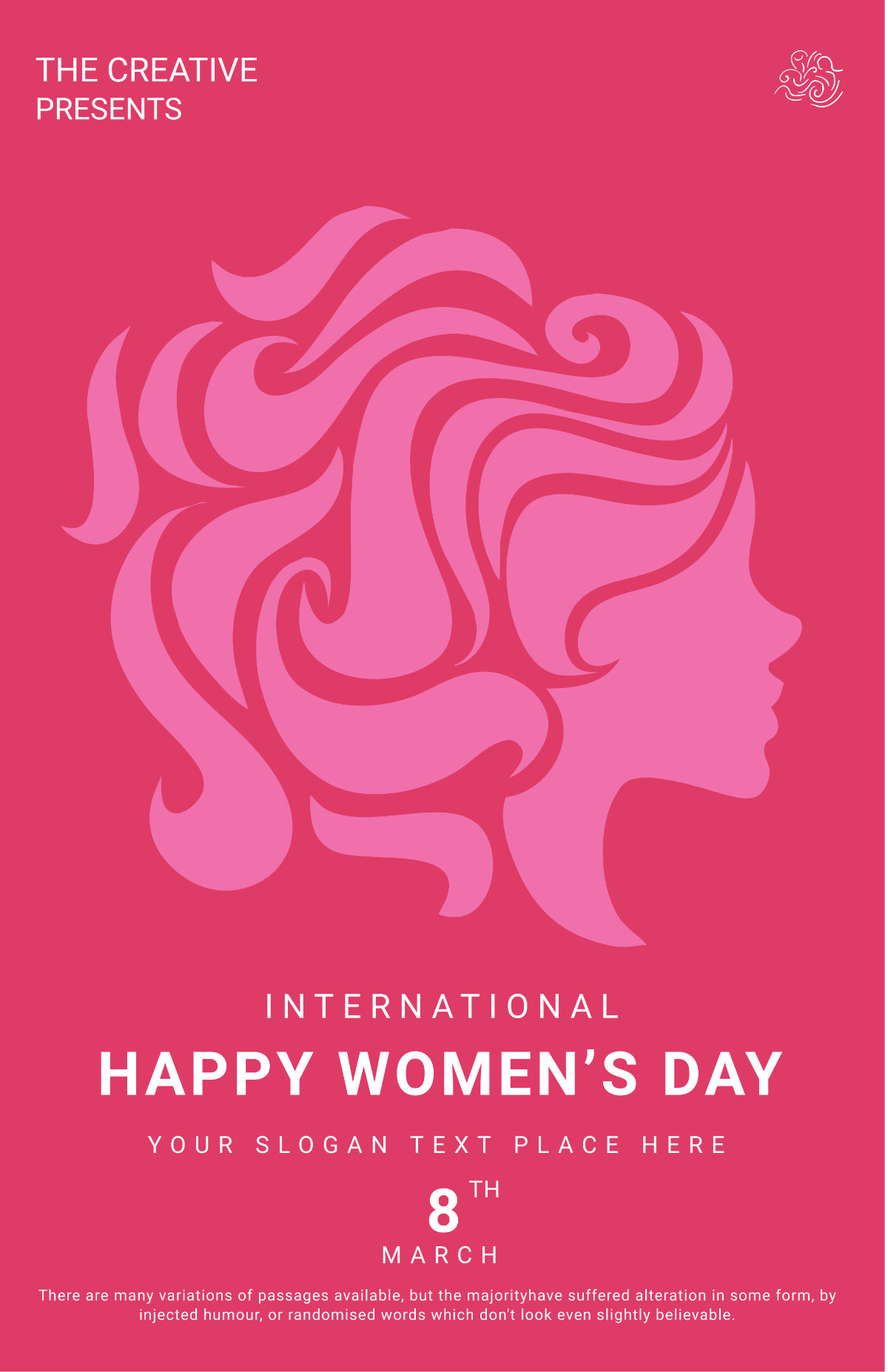 Customize Womens Day Poster Template