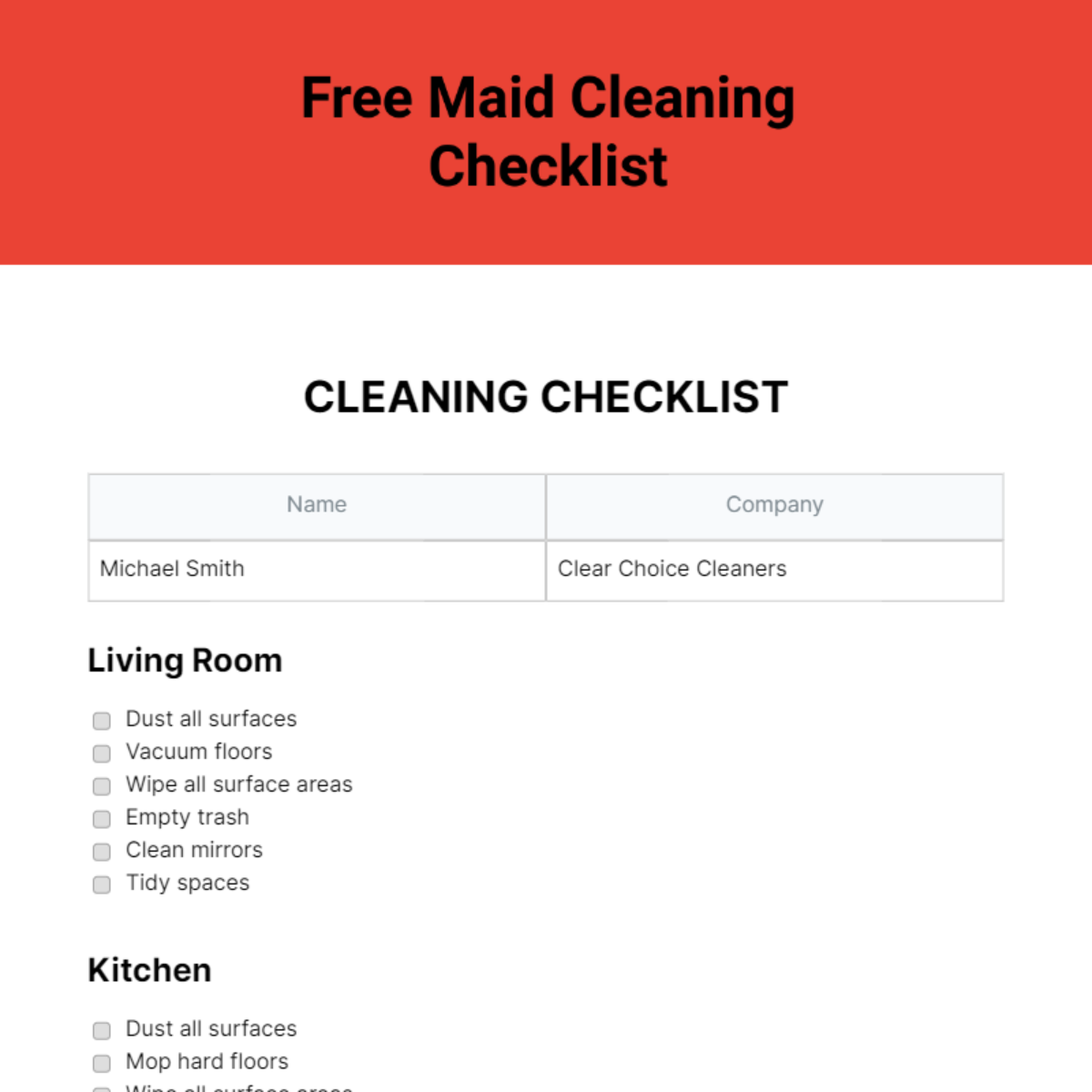 Essential House Cleaning Checklist for Smart Housekeepers