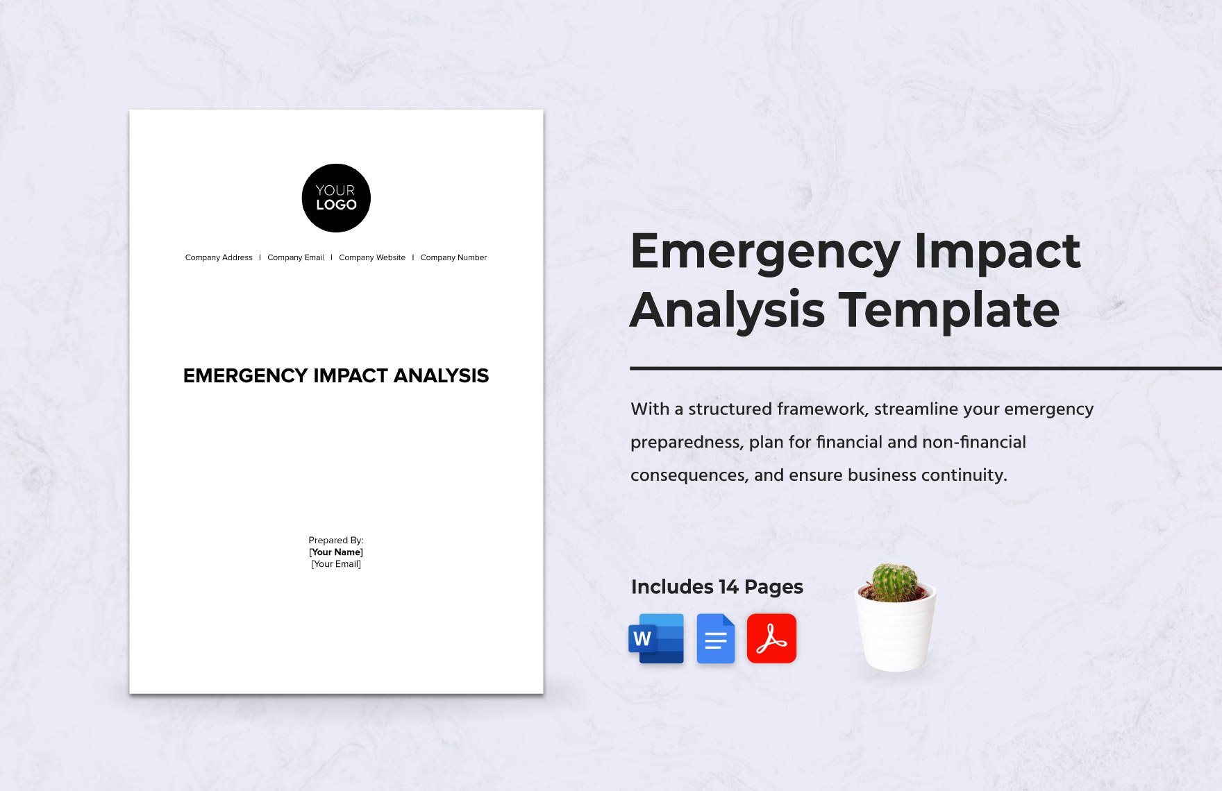 Emergency Impact Analysis Template