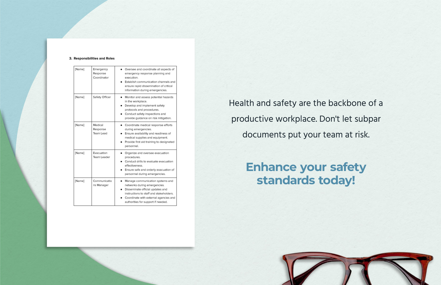 Emergency Response Compliance Document Template