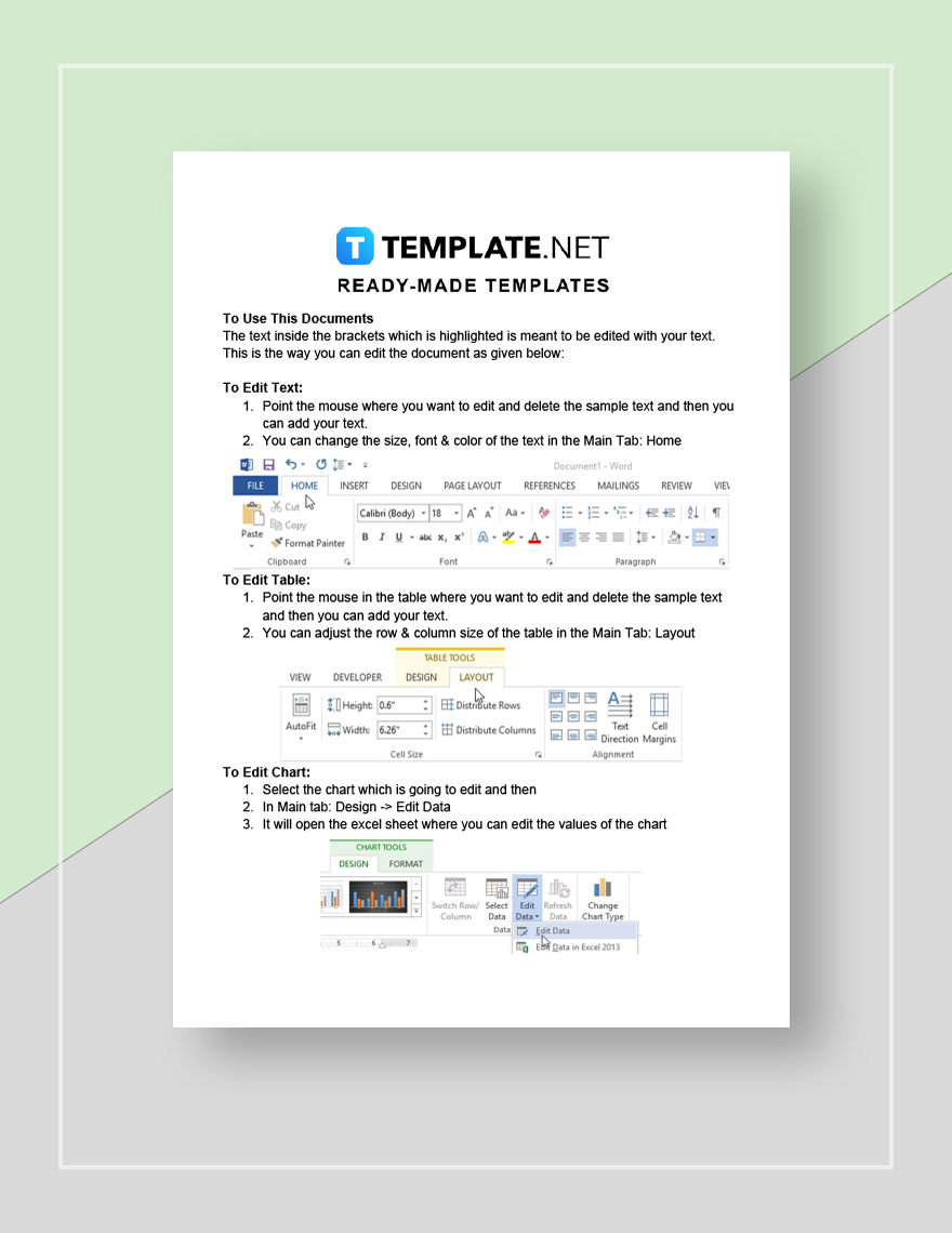 Retail Accounting Calendar Template in Google Docs, Pages, Word, PDF