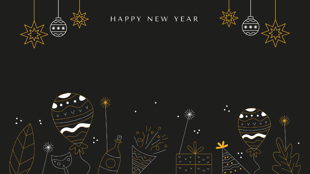 Free New Years Eve Background Template