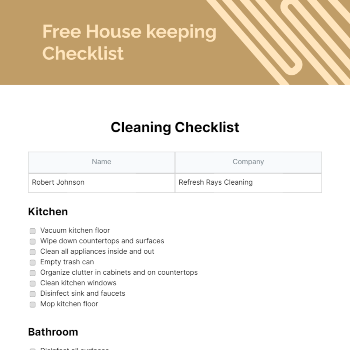 Essential House Cleaning Checklist for Smart Housekeepers