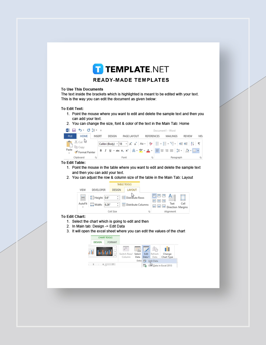 Annual Calendar Template - Google Docs, Word, Apple Pages, PDF | Template .net
