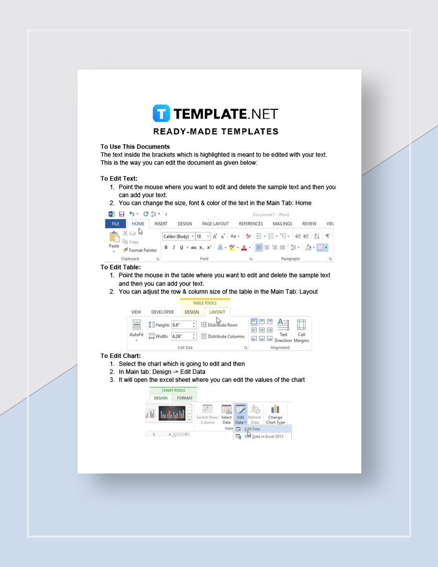 Annual Task Calendar Template Download in Word, Google Docs, PDF