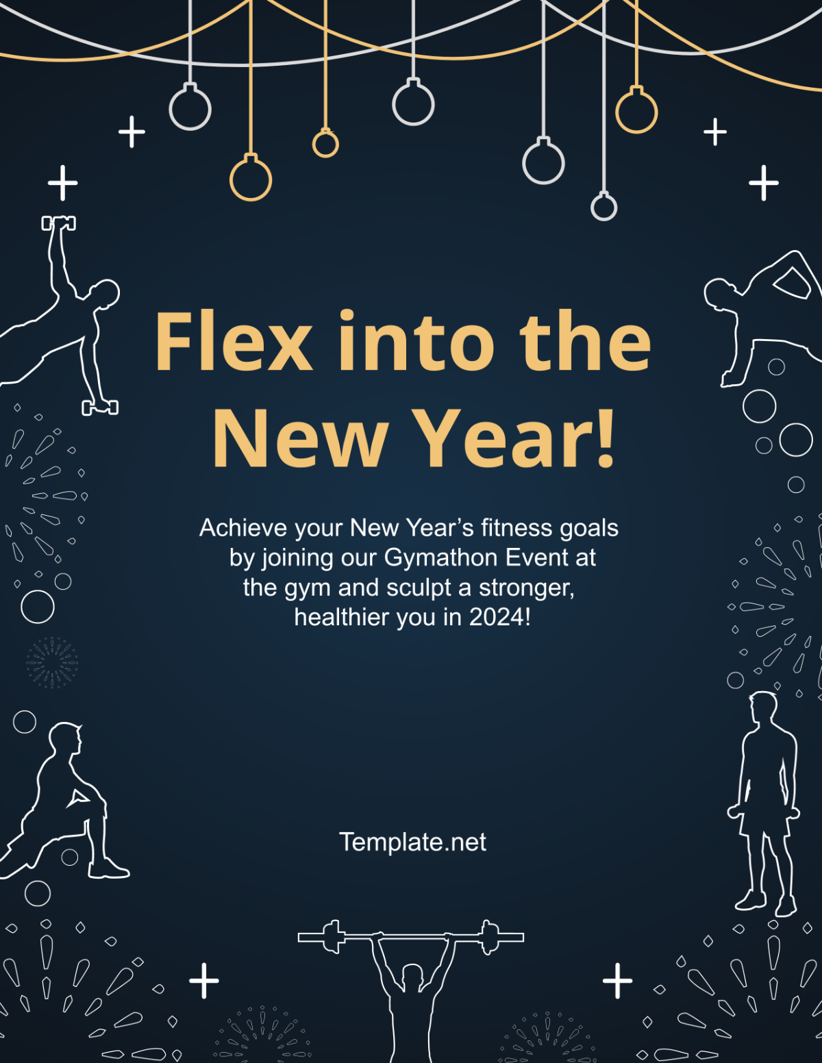 New Year Event Flyer Template