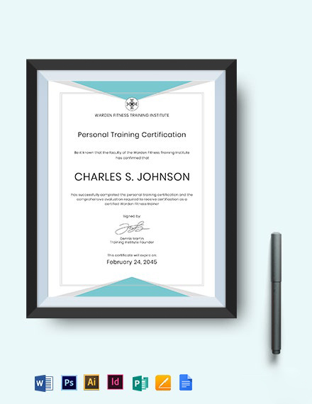 Medical Fitness Certificate Template - Word (DOC) | PSD | InDesign