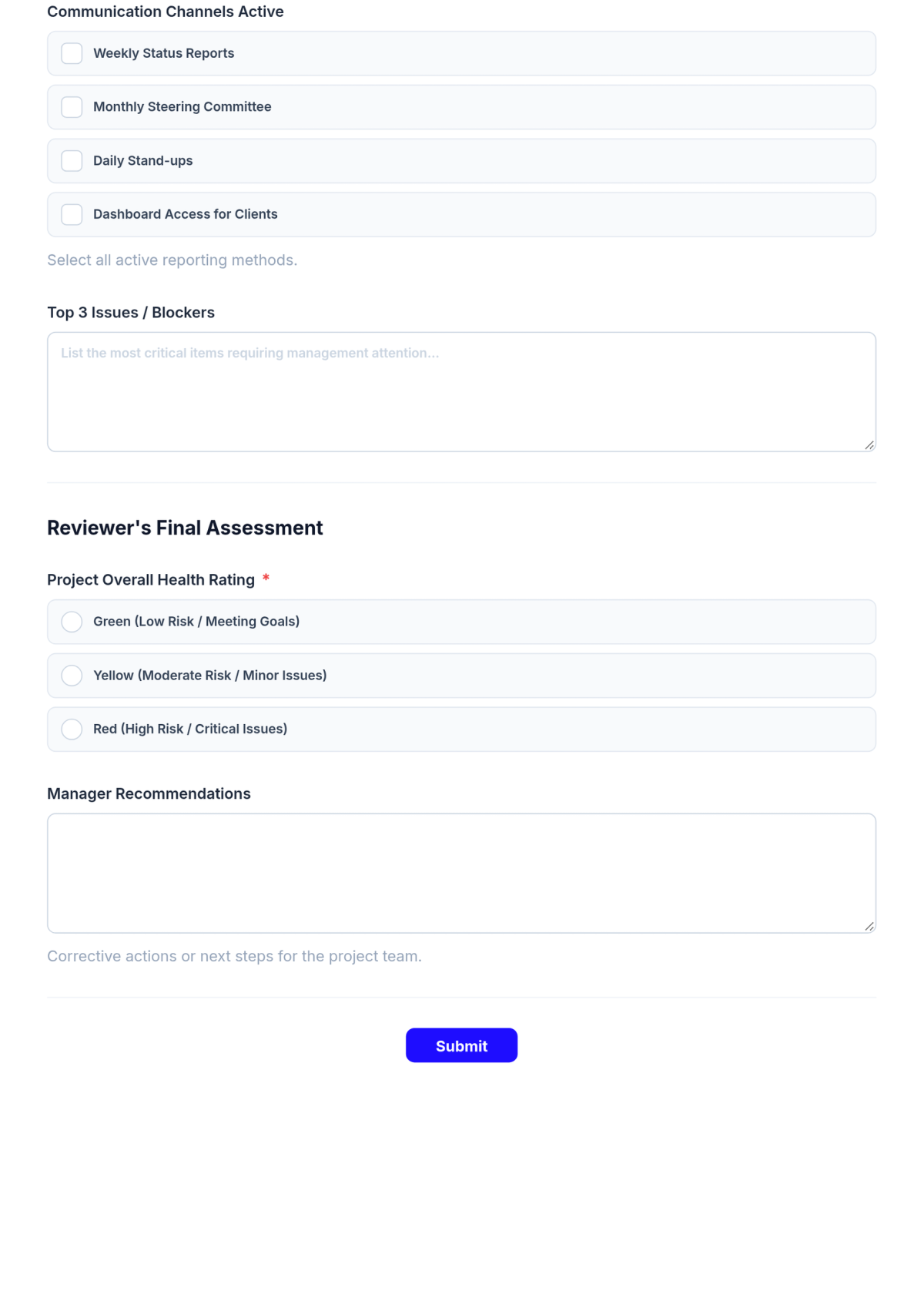 Free Project Management Manager Checklist Template & AI Maker Free Project Management Manager Checklist Template & AI Maker