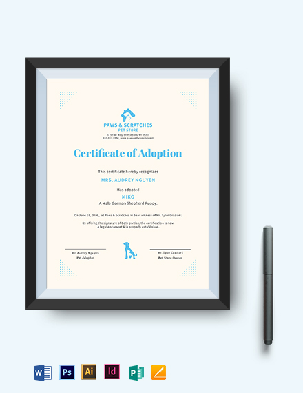 99 Free Certificate Templates Adobe Indesign Indd Idml