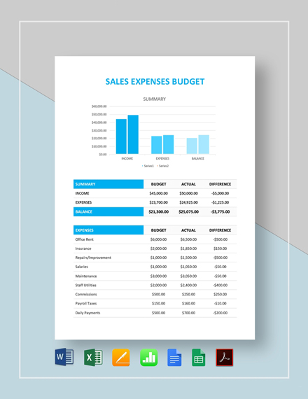 48+ Expense Sheet Templates - Free Downloads | Template.net