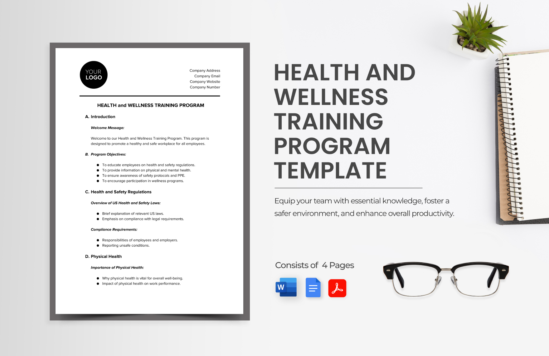 Free Workout Program Templates Editable And Printable Free Workout Program Templates Editable And Printable
